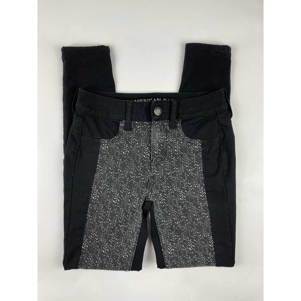 American Eagle Hi Rise Jegging Printed Skinny